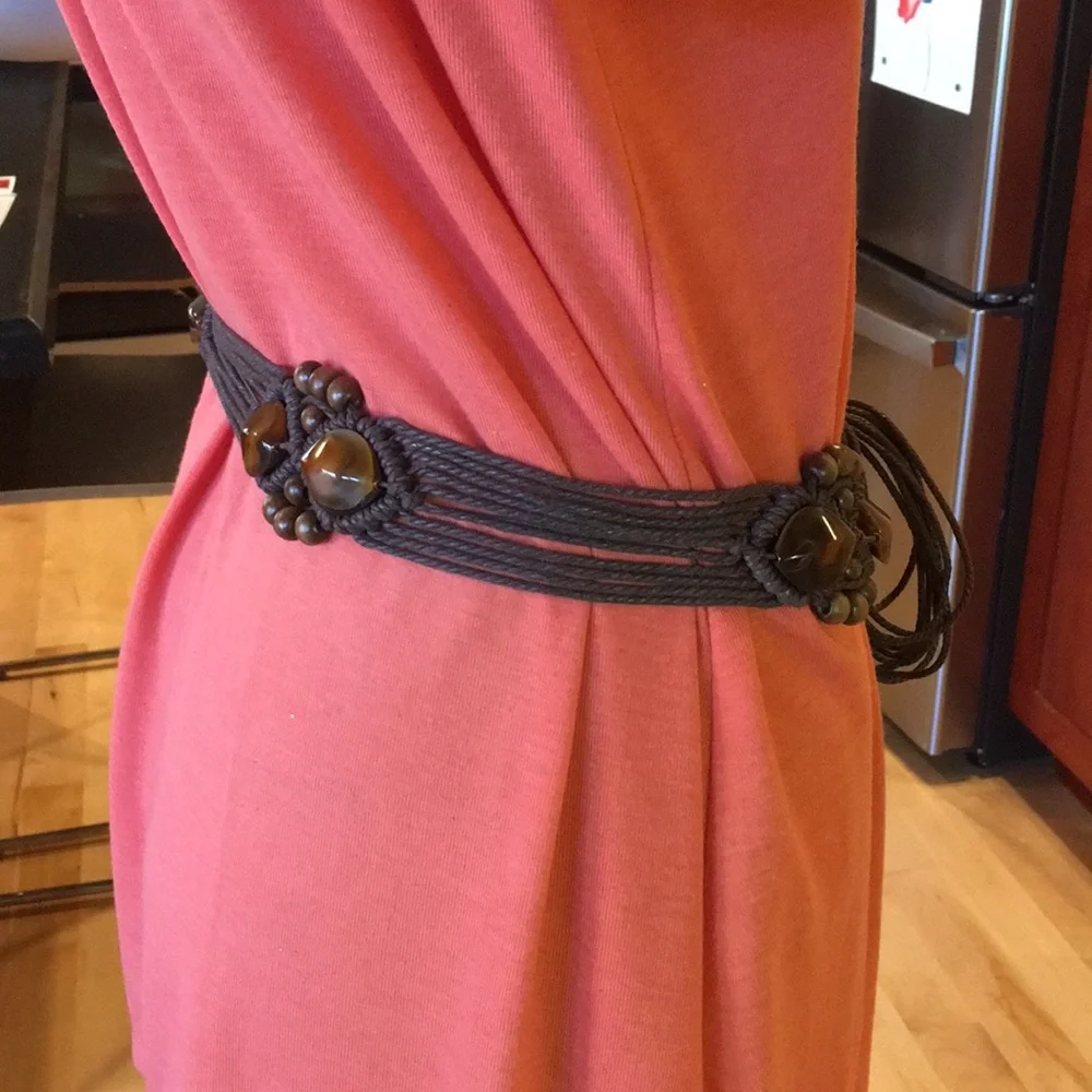 Fashion tie belt